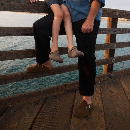 Boston Soft Footbed Suede Clogs