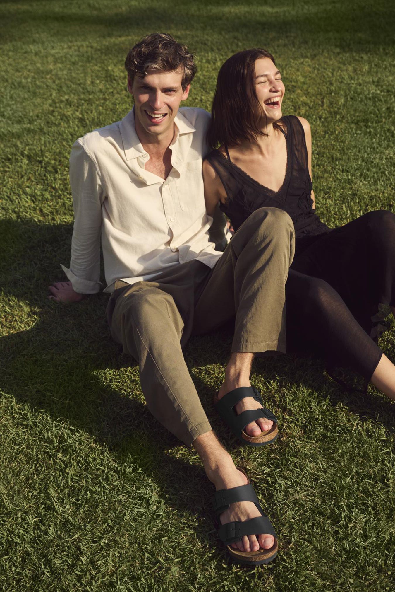 Two-Strap Recovery Slide Arizona Sandals