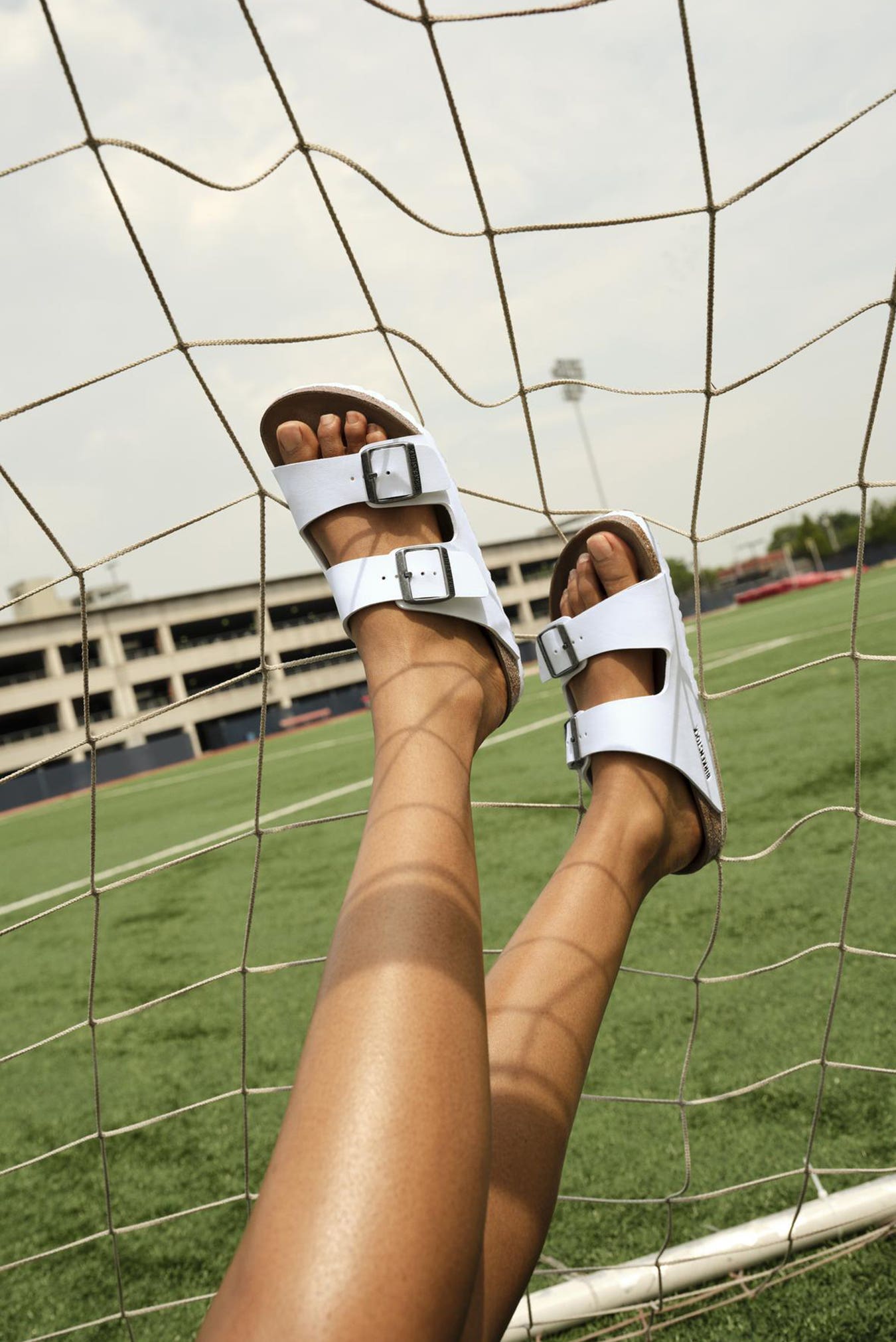 Two-Strap Recovery Slide Arizona Sandals